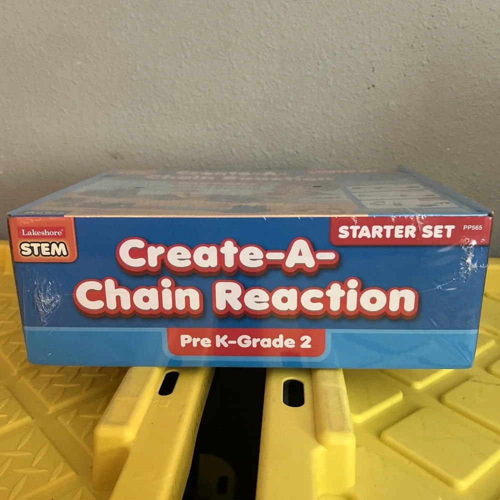 Lakeshore Stem CREATE-A-CHAIN REACTION Starter Set Pre K-Grade 2 New‎ Sealed